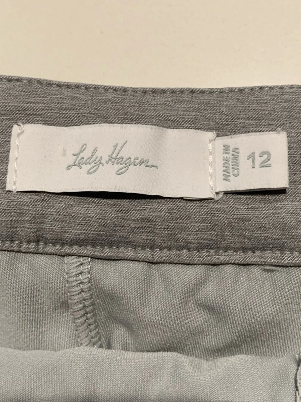 Lady Hagen Golf Skort, Skirt w/built in shorts and pockets, Sz 12 - Picture 5 of 6